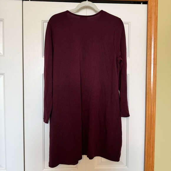 Pure Jill Modal Blend Knit A Line Tunic Top With Pockets Size Large - Picture 3 of 6